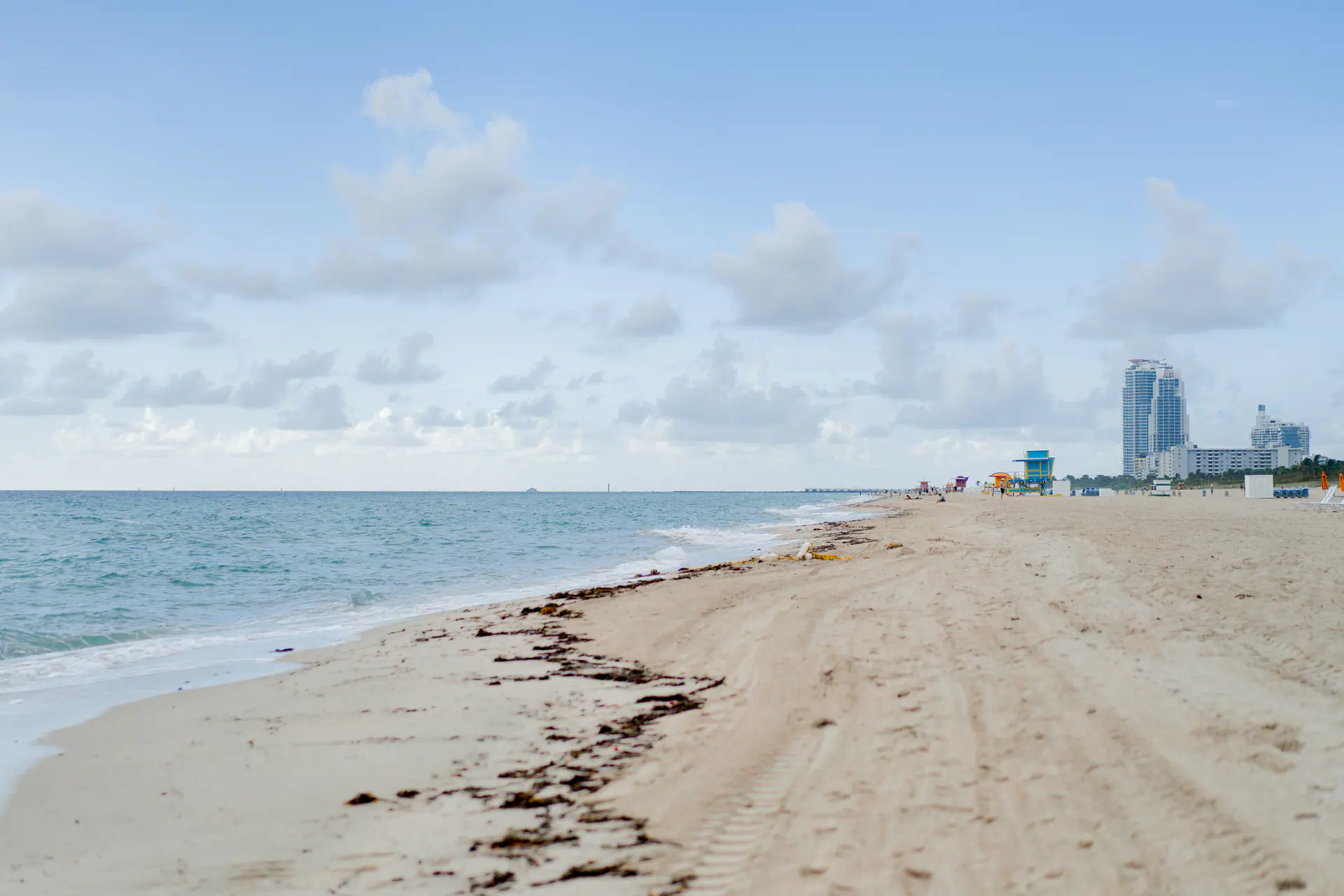 Beach Miami Florida USA, Coastline