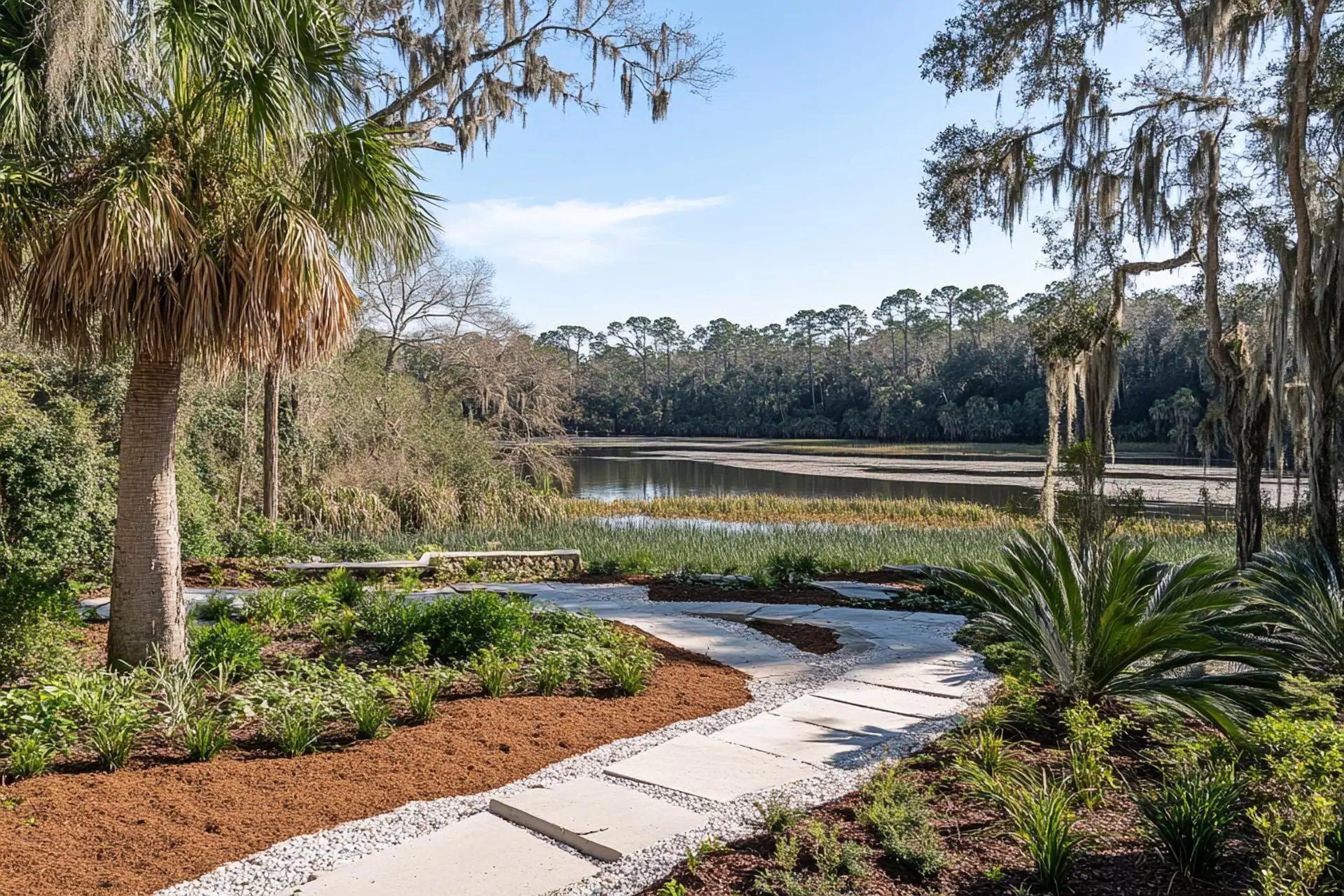 Coastal dune landscaping